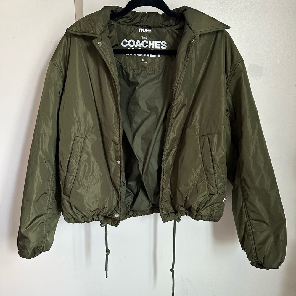 TNA Khaki Bomber Jacket